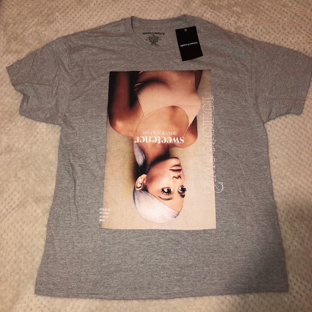 Ariana Grande Grey Sweetener T-Shirt